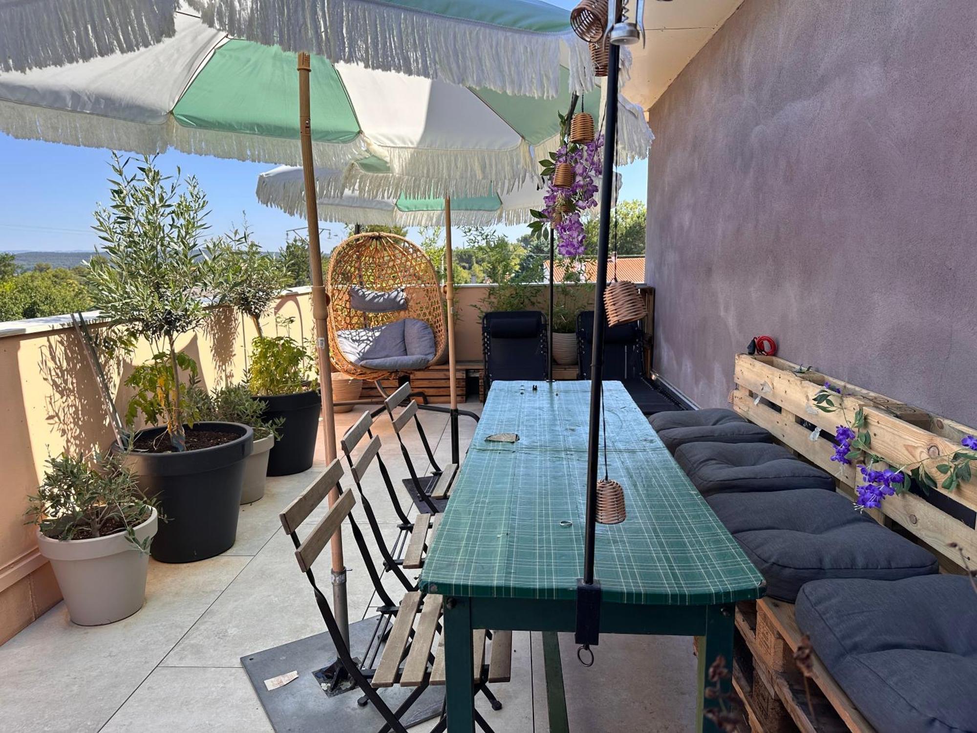 Joli Studio Le Clos D'Aix Avec Grande Terrasse Piscine Et Parking Gratuit Екс ан Прованс Екстериор снимка